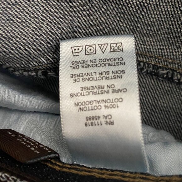 Michael Kors Jeans Women 32 Blue Denim Classic Dark Wash - Picture 10 of 11